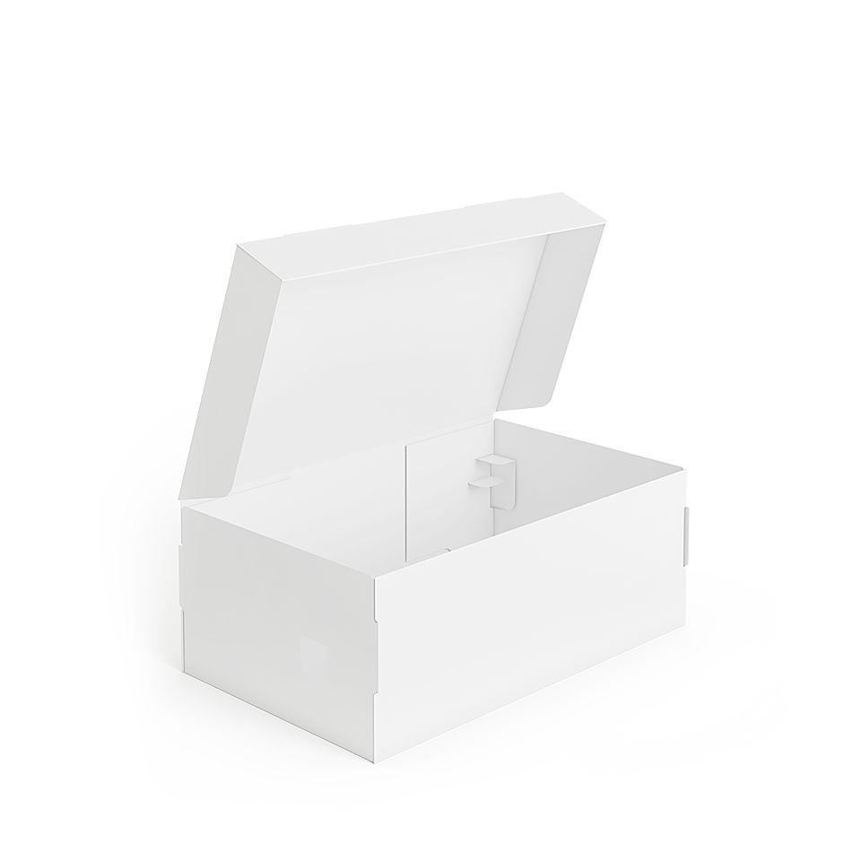 Развёртка упаковки SHOE BOX